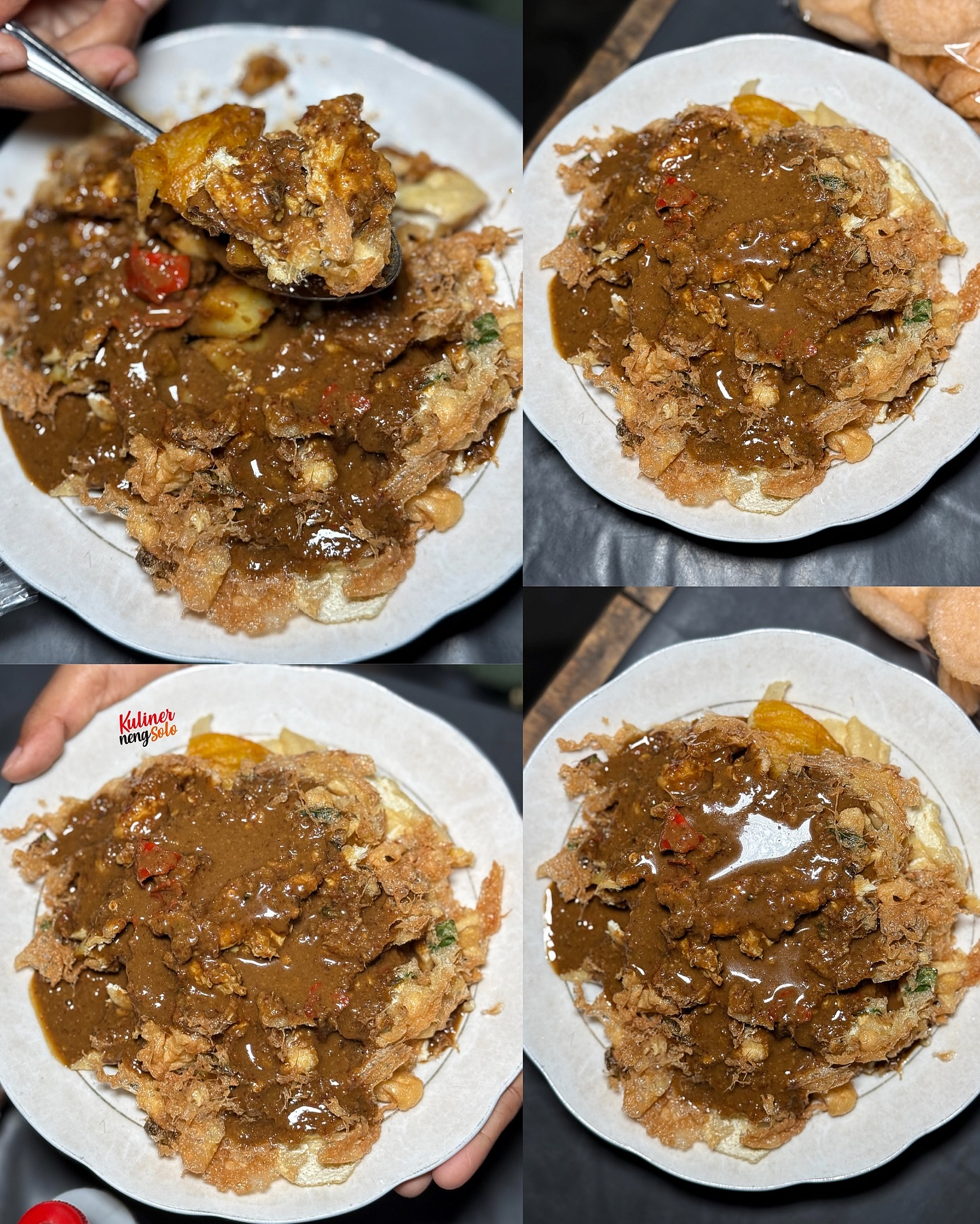 Tahu Tek Cak Ali Features Fried Potatoes
