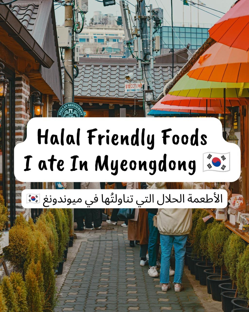 Halal Food Options In Seoul's Myeongdong District