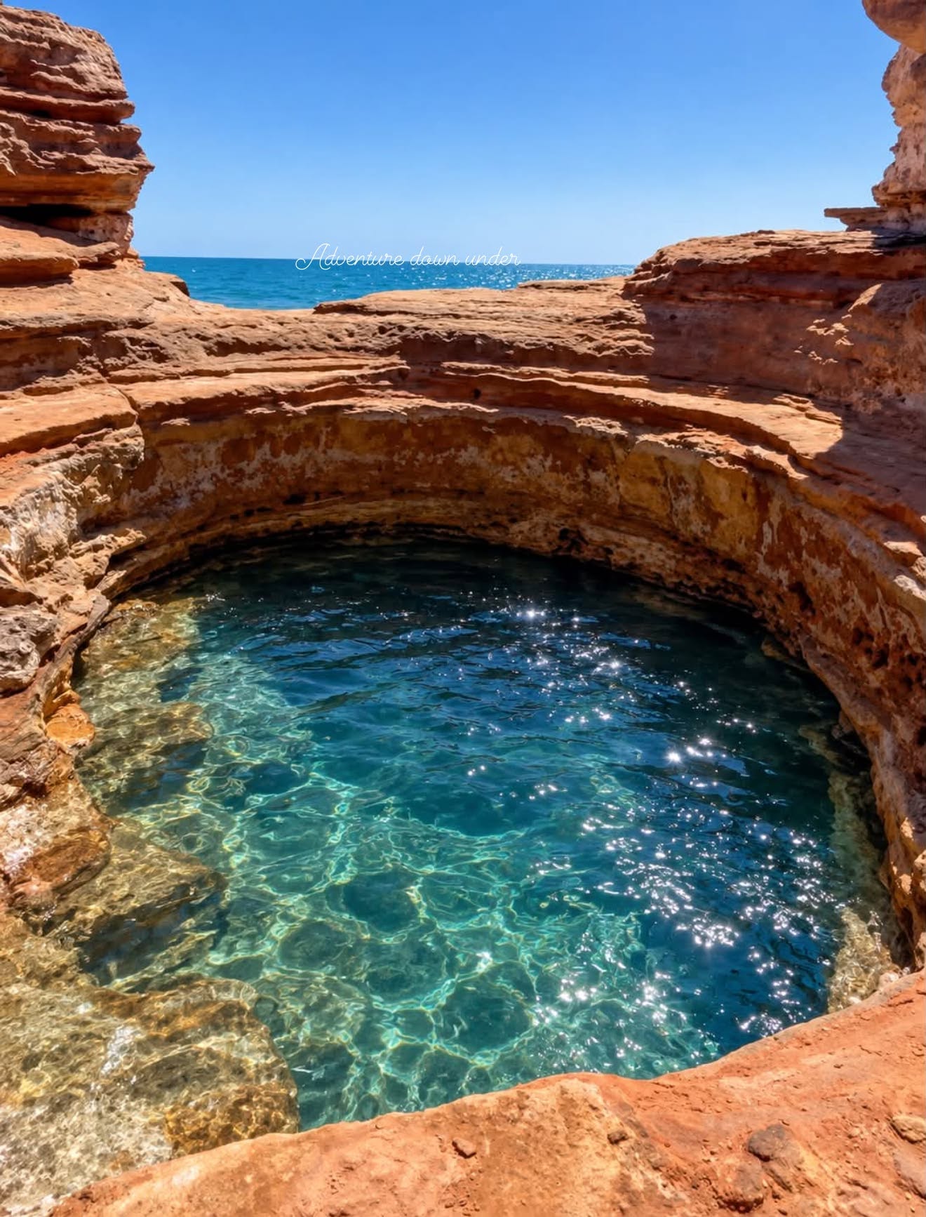 Red Cliffs And Ocean Views At Gantheaume Point