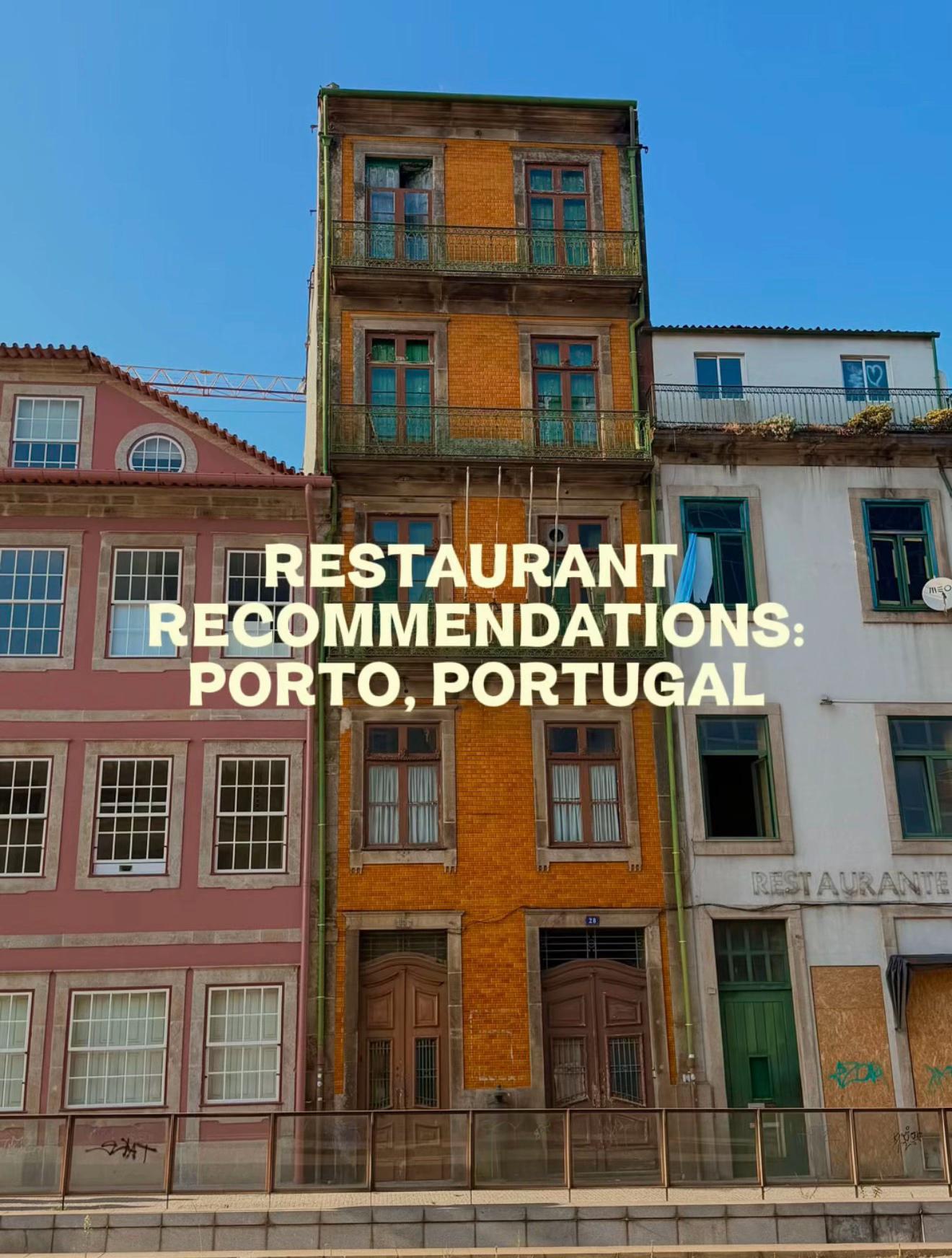Porto Restaurants For Sunset Views And Diverse Dining