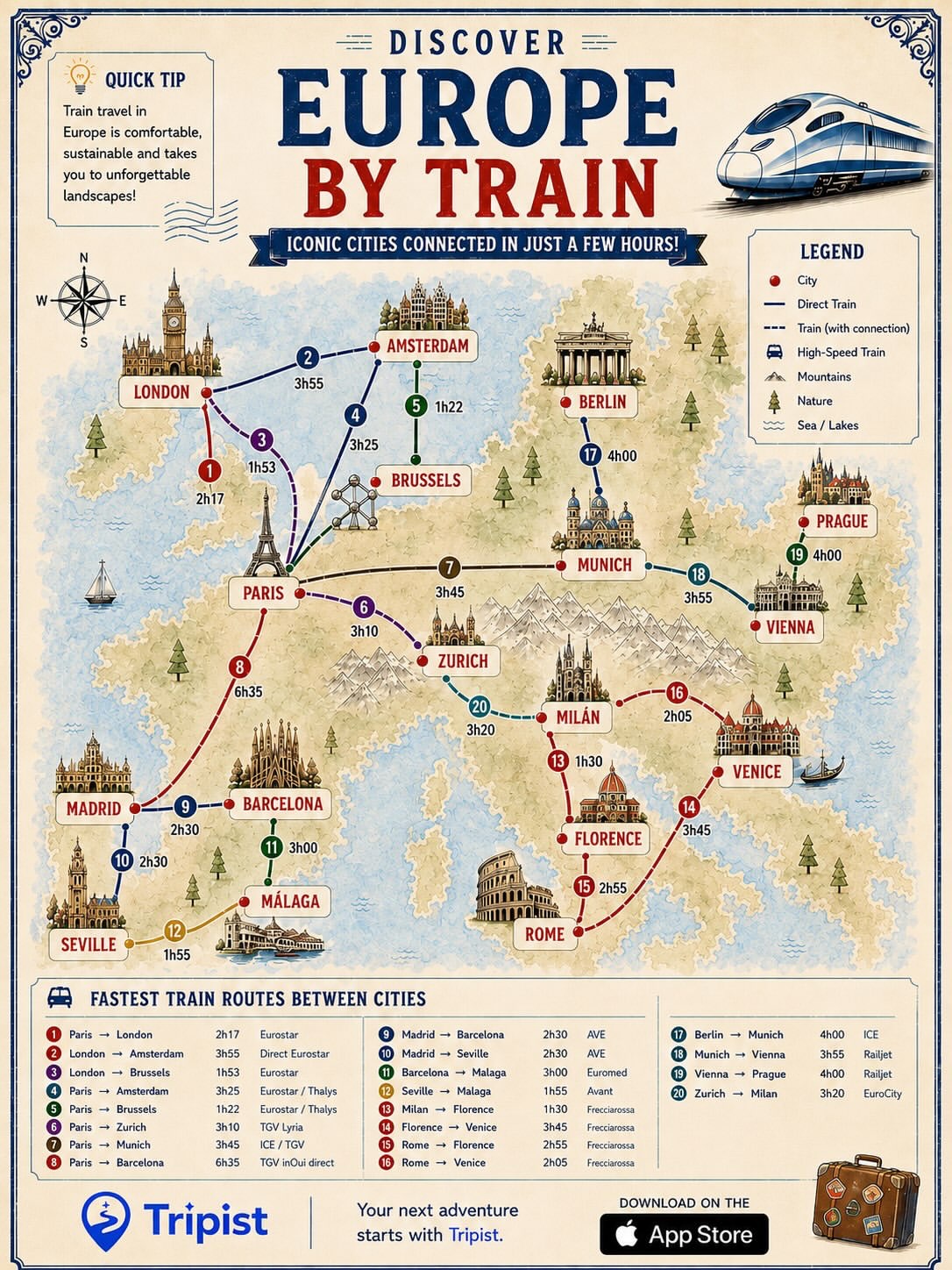 European Destinations for Custom Itineraries