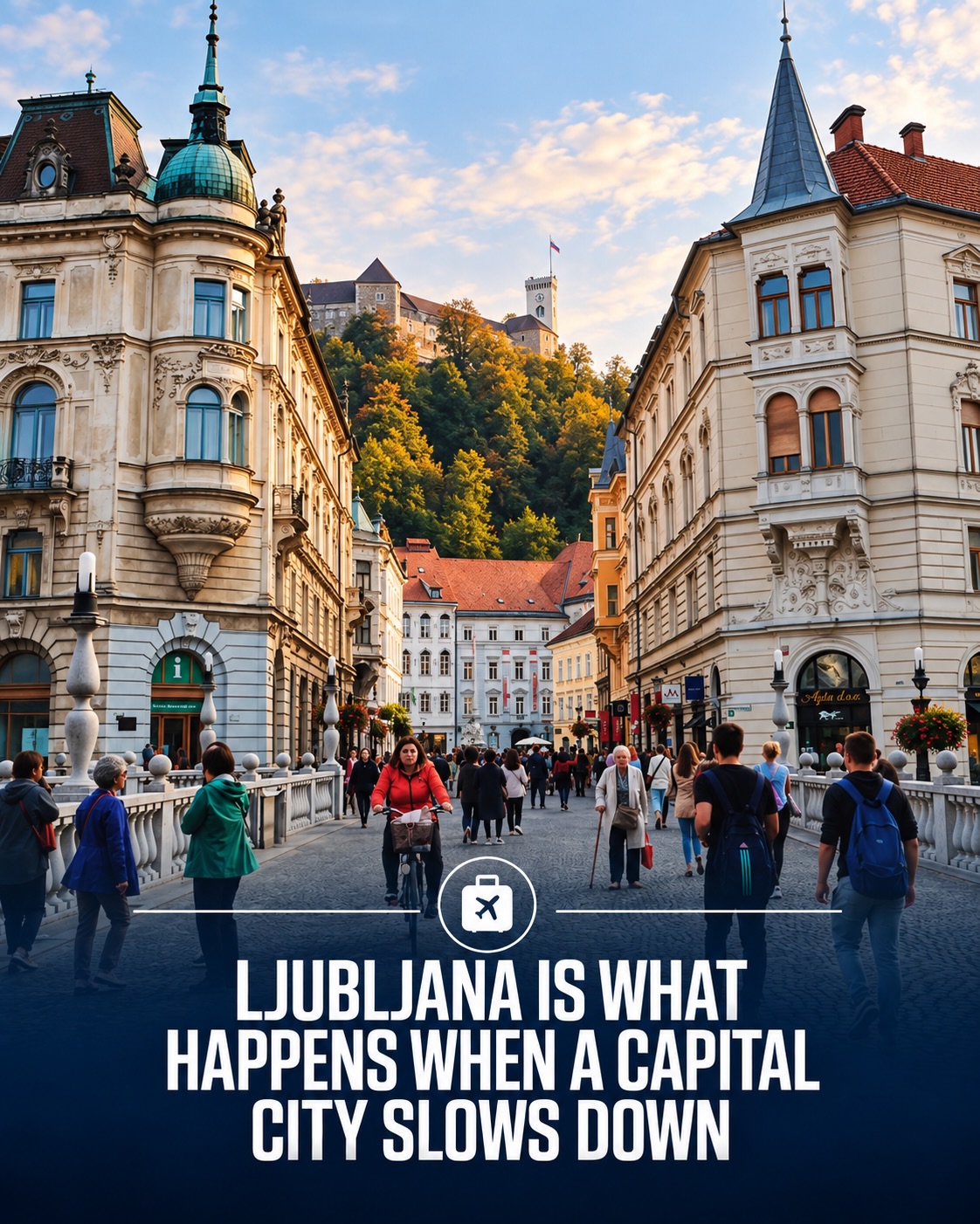 Ljubljana's Castles, Bridges, and Old Town Charm