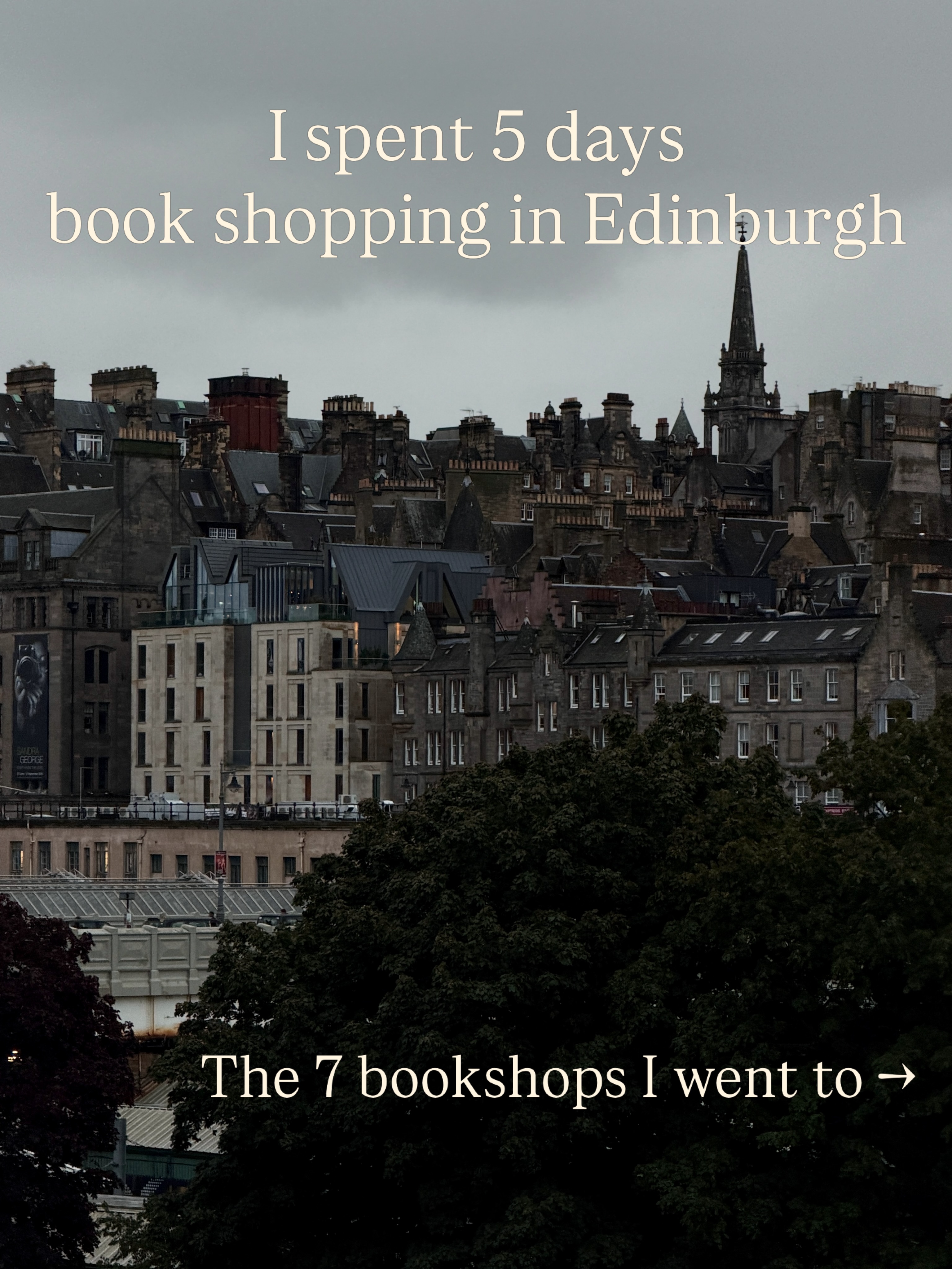 Edinburgh's Cozy Bookshops For A Rainy Day