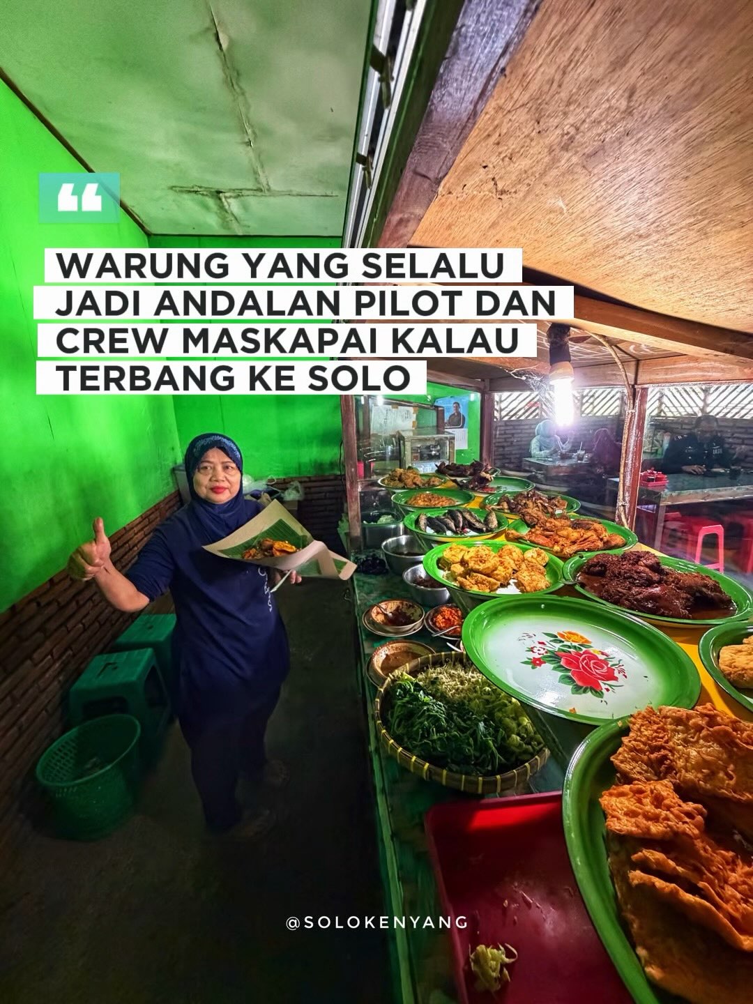 Popular Airport Warung in Solo