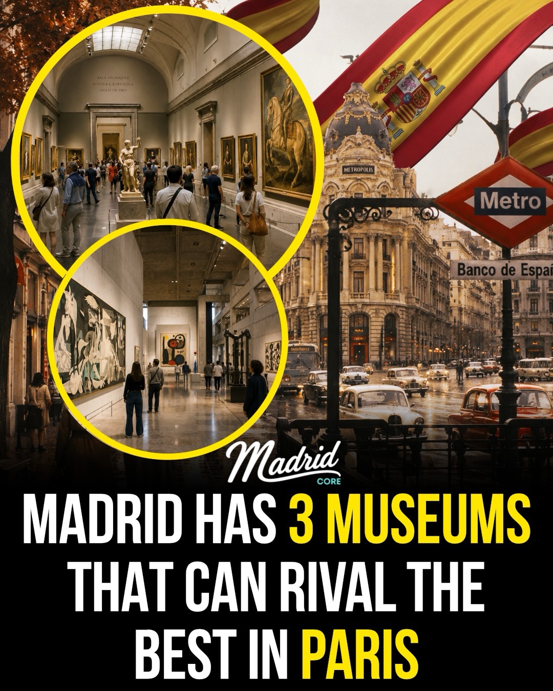 3 Museums in Madrid