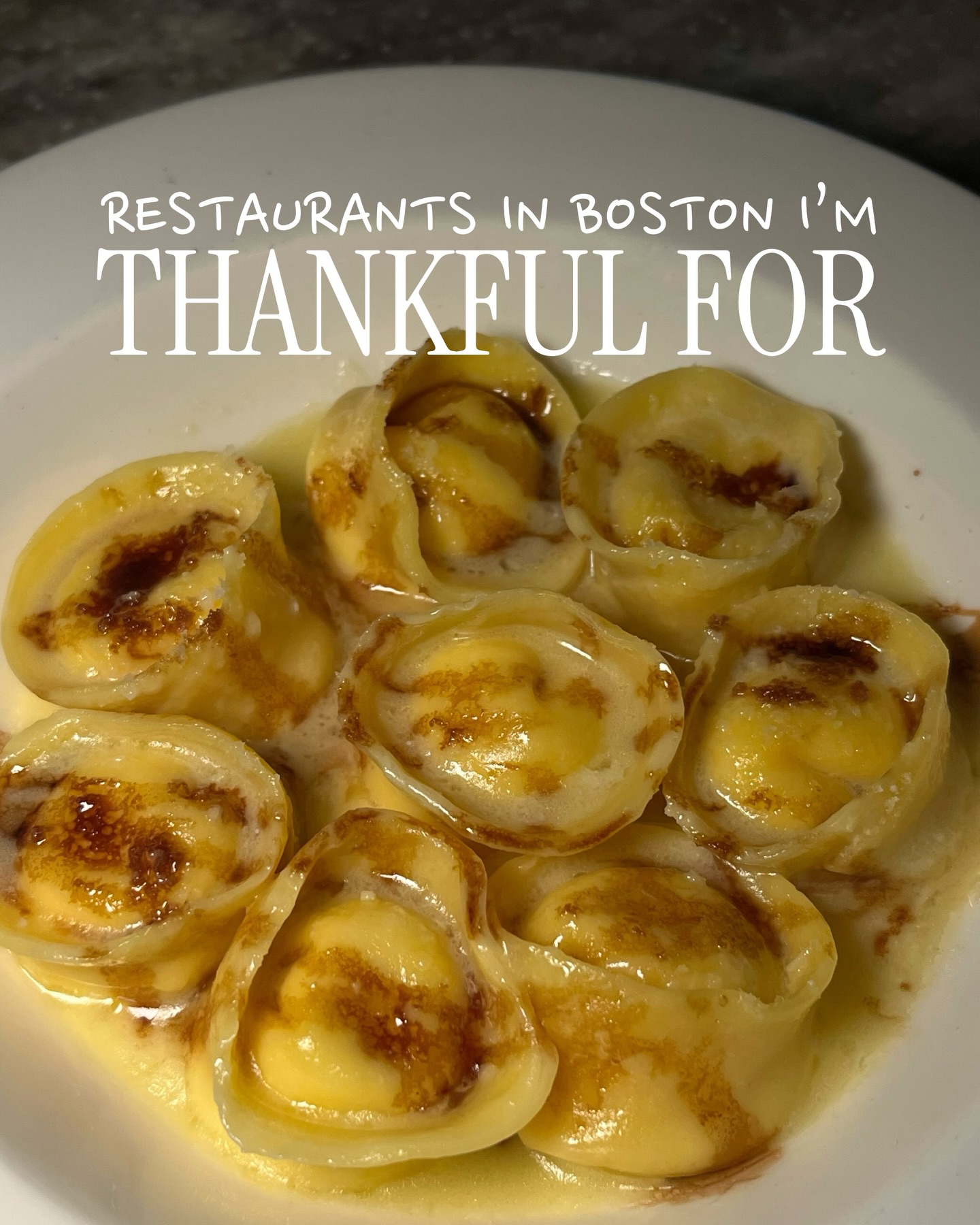 Boston Restaurants To Be Thankful For