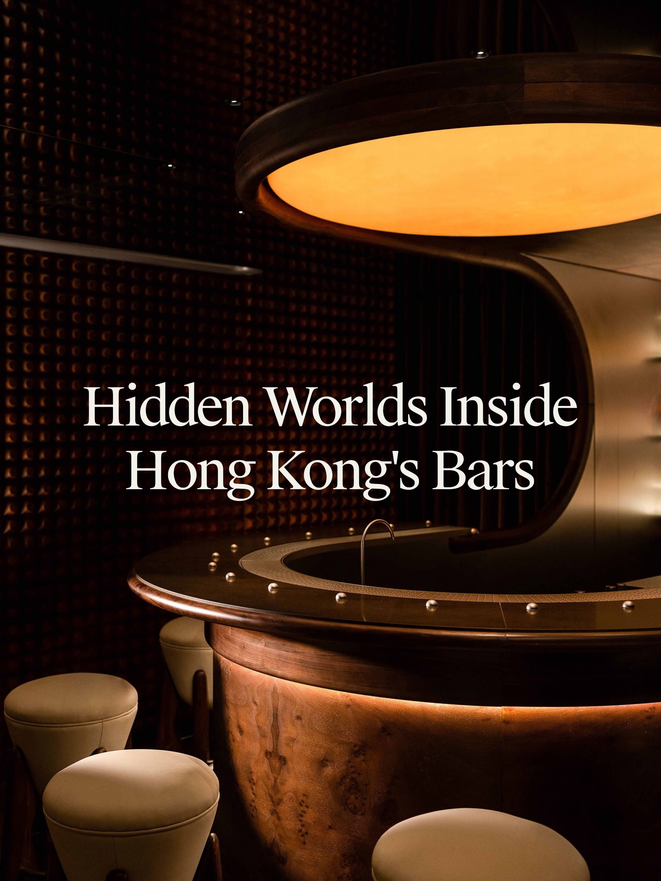 Hong Kong's Hidden Bars Showcase Unique Designs