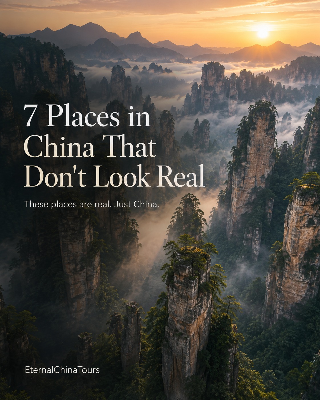 Unreal Chinese Landscapes for Your Travel Bucket List