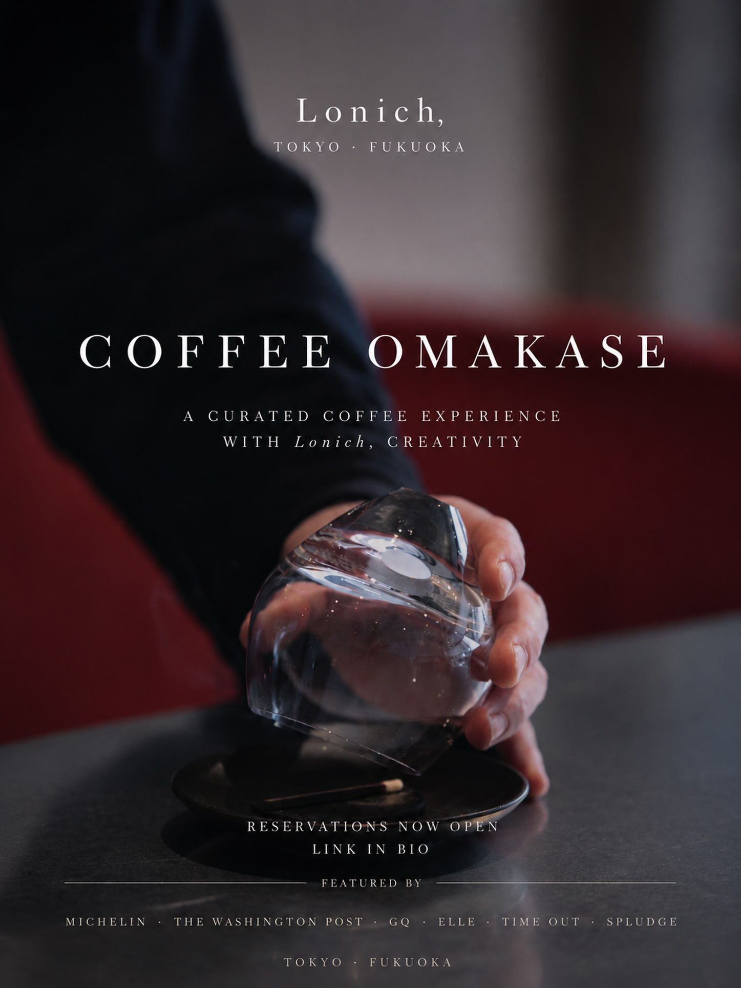 Lonich Offers Omakase Coffee Experiences