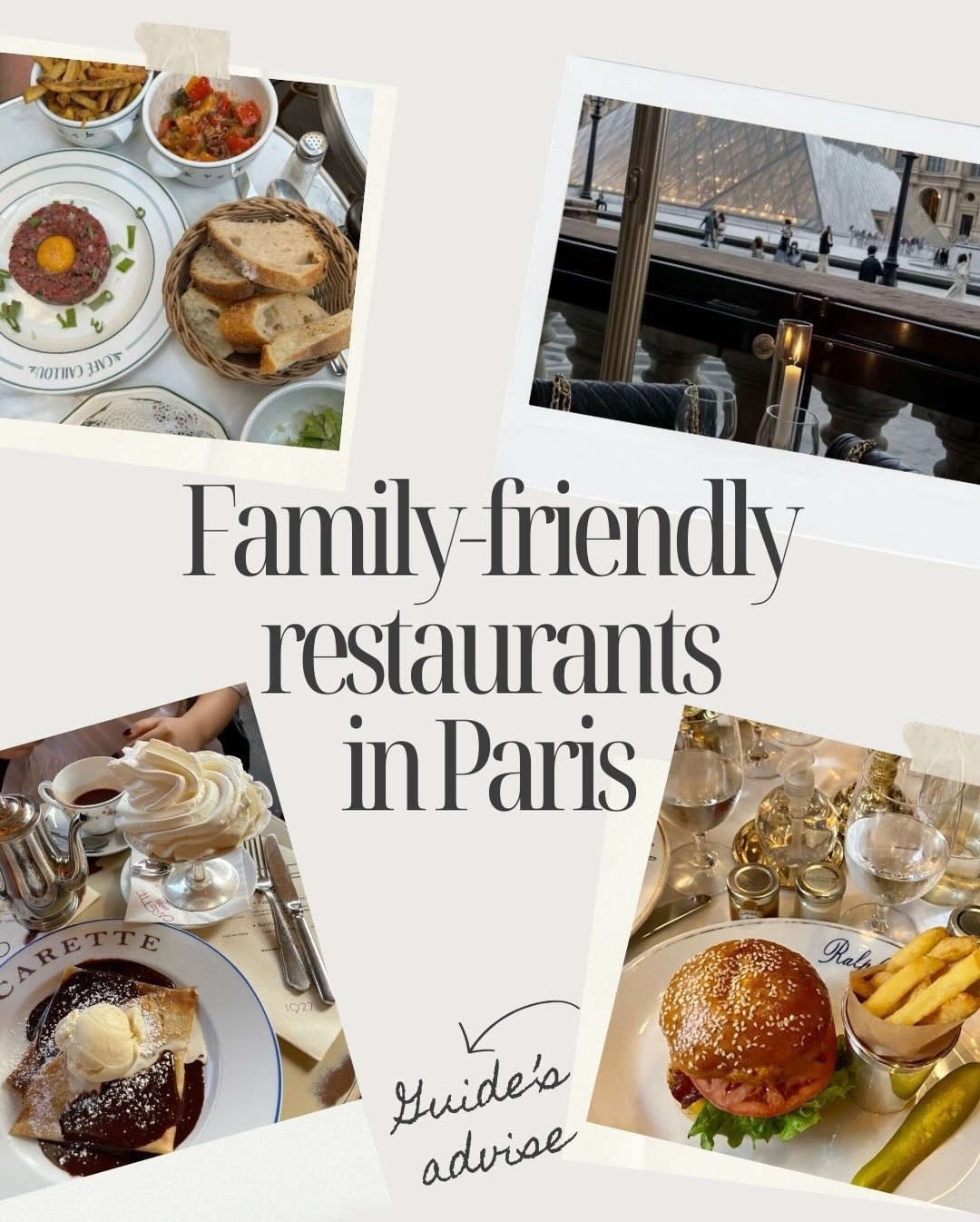 Paris's Top Family-Friendly Dining Destinations