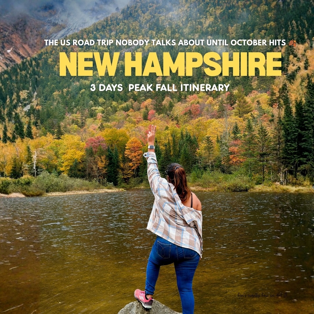 New Hampshire Fall Foliage Road Trip Through White Mountains