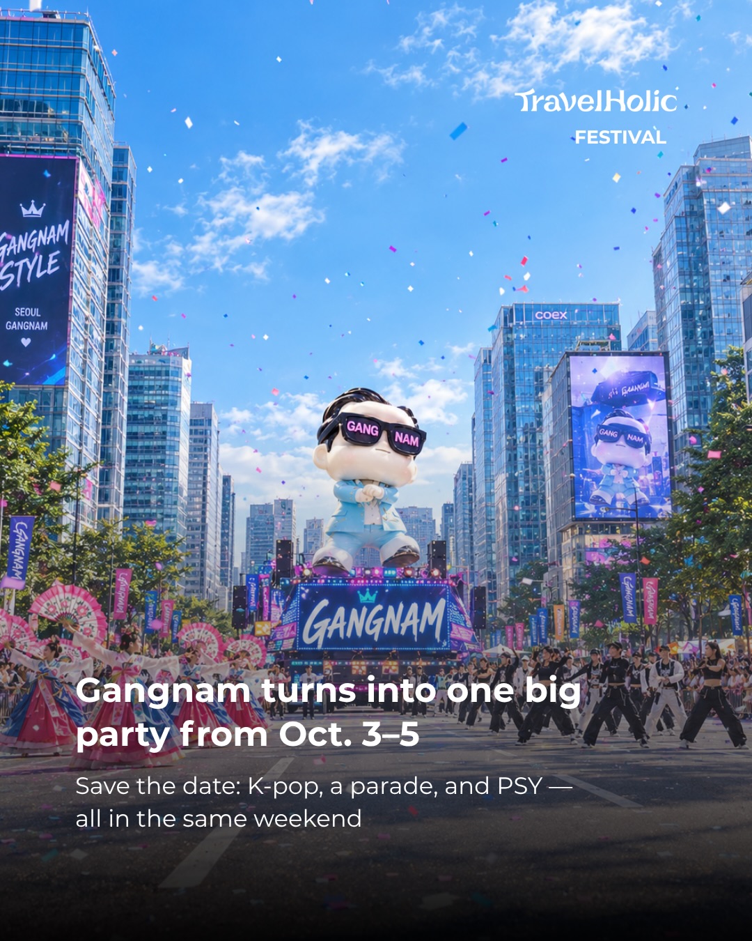 Gangnam Festival Celebrates K-Pop, Parades, and Culture