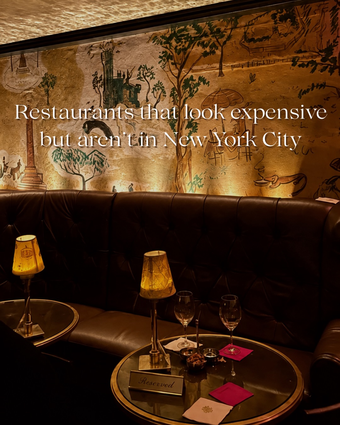 Luxurious NYC Restaurants That Won't Break the Bank