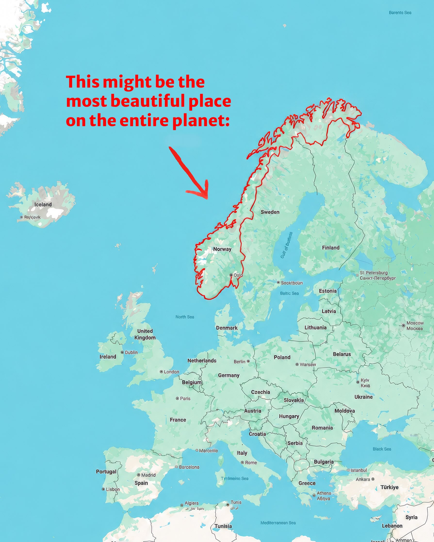 Norway's Stunning Fjords, Beaches, and Scenic Roads