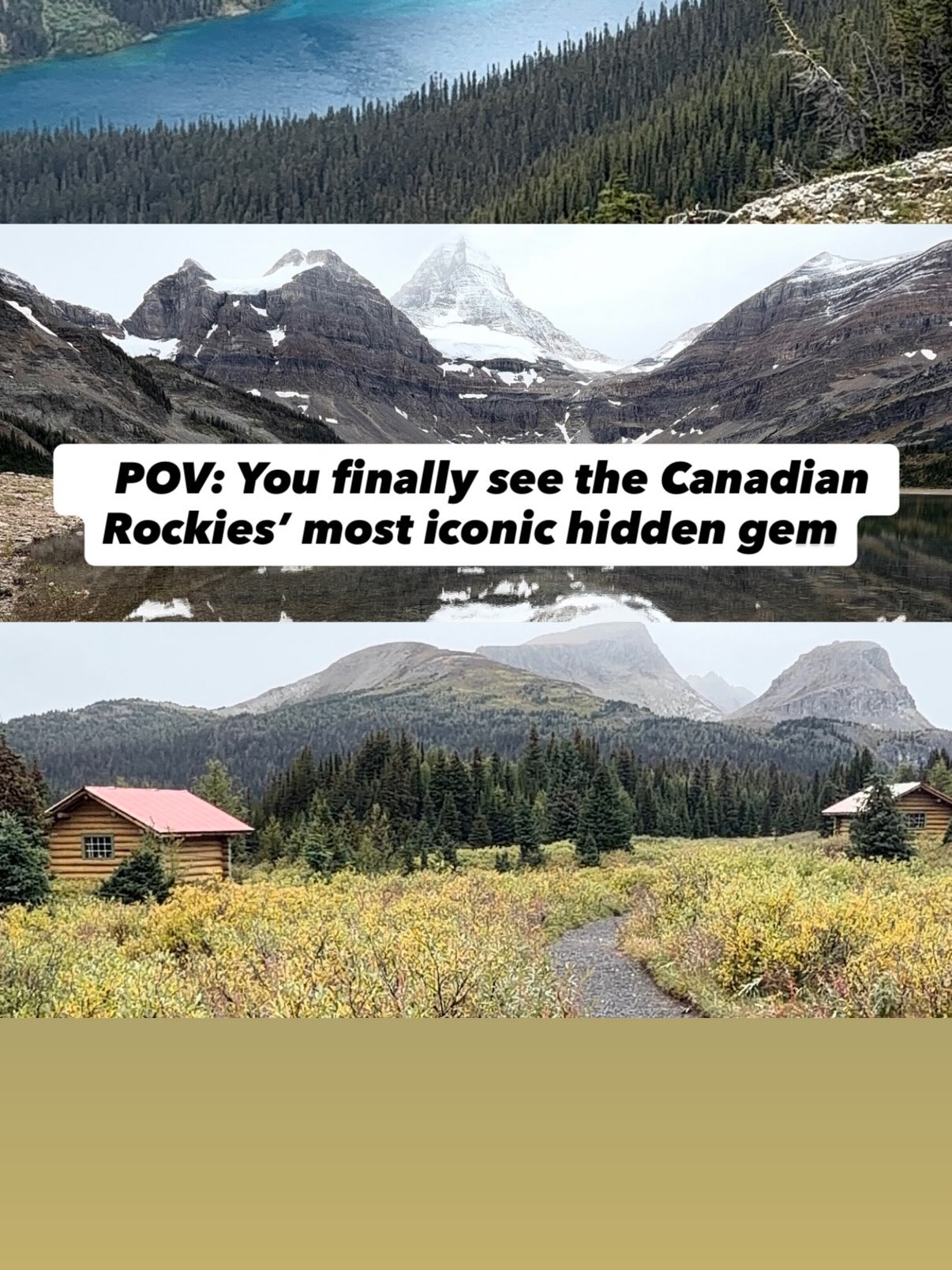 Mount Assiniboine and Surrounding Canadian Rockies Gems