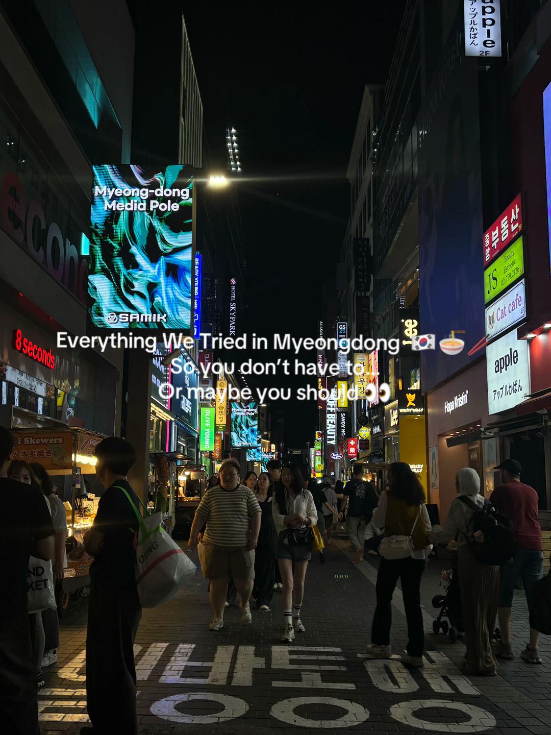 Seoul Foodie Destinations: Myeongdong and Hongdae