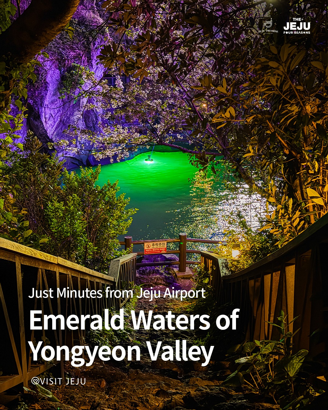 Jeju's Coastal Rocks, Pond, and Pavilion