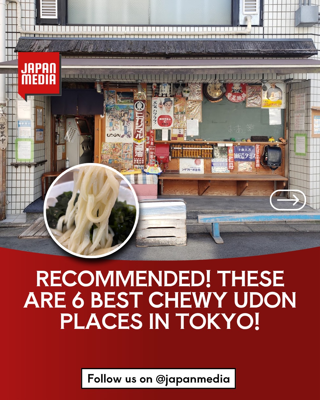 Tokyo's Top Udon Noodle Destinations