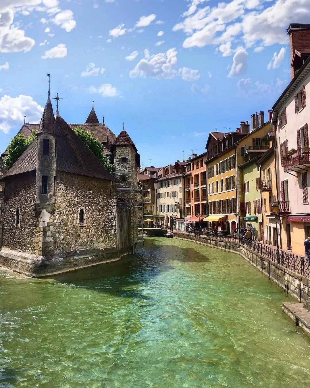 Annecy's Canals, Lake, and Bridge of Loves