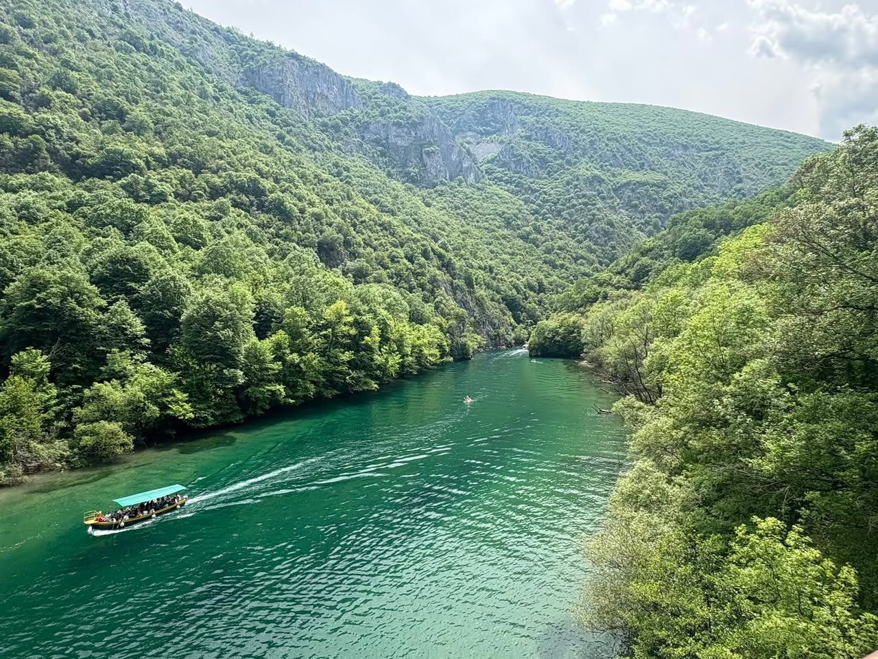 Matka Canyon Hiking and Vrelo Cave Boat Tour