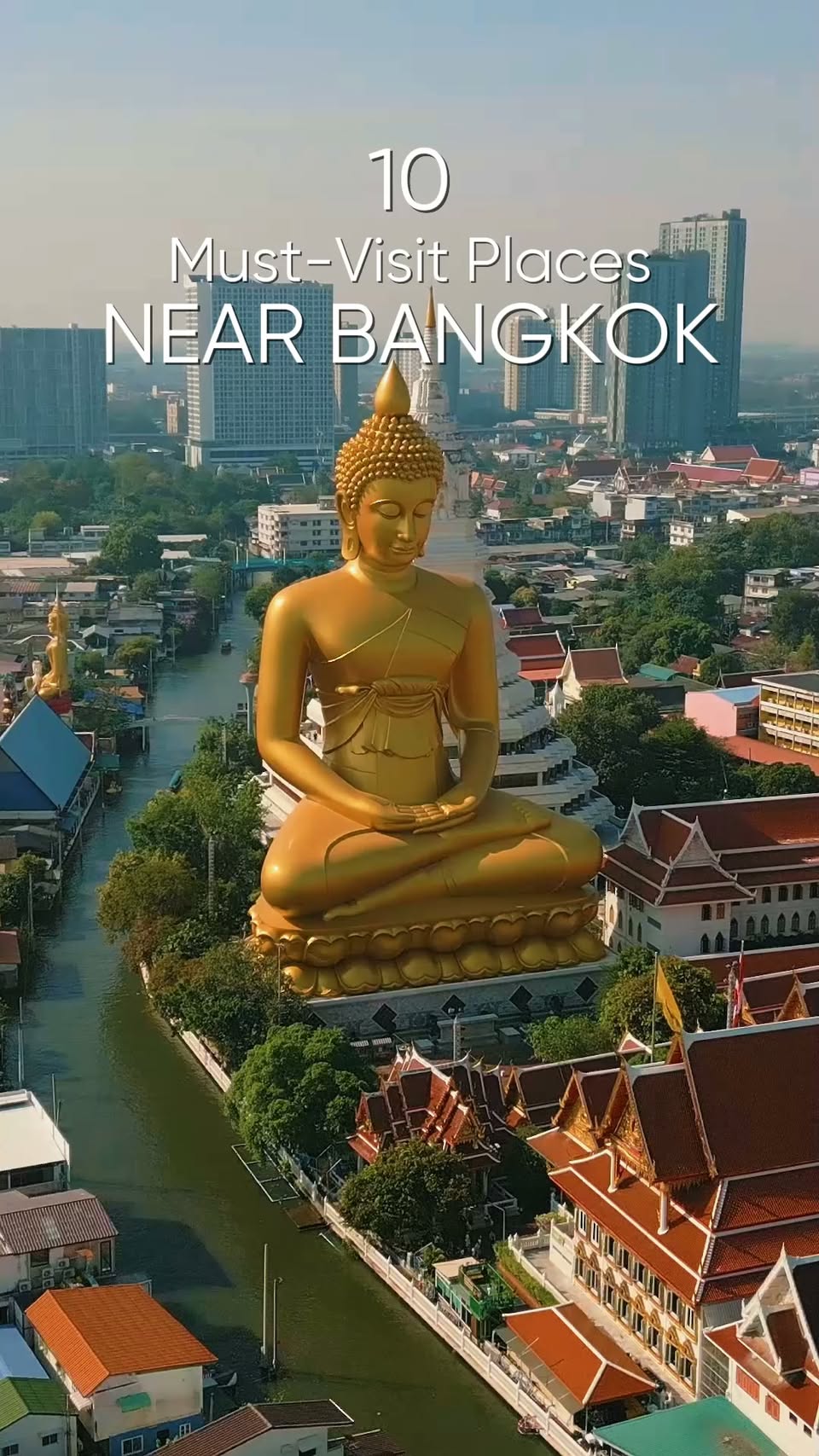 Wat Paknam Phasi Charoen Temple Near Bangkok