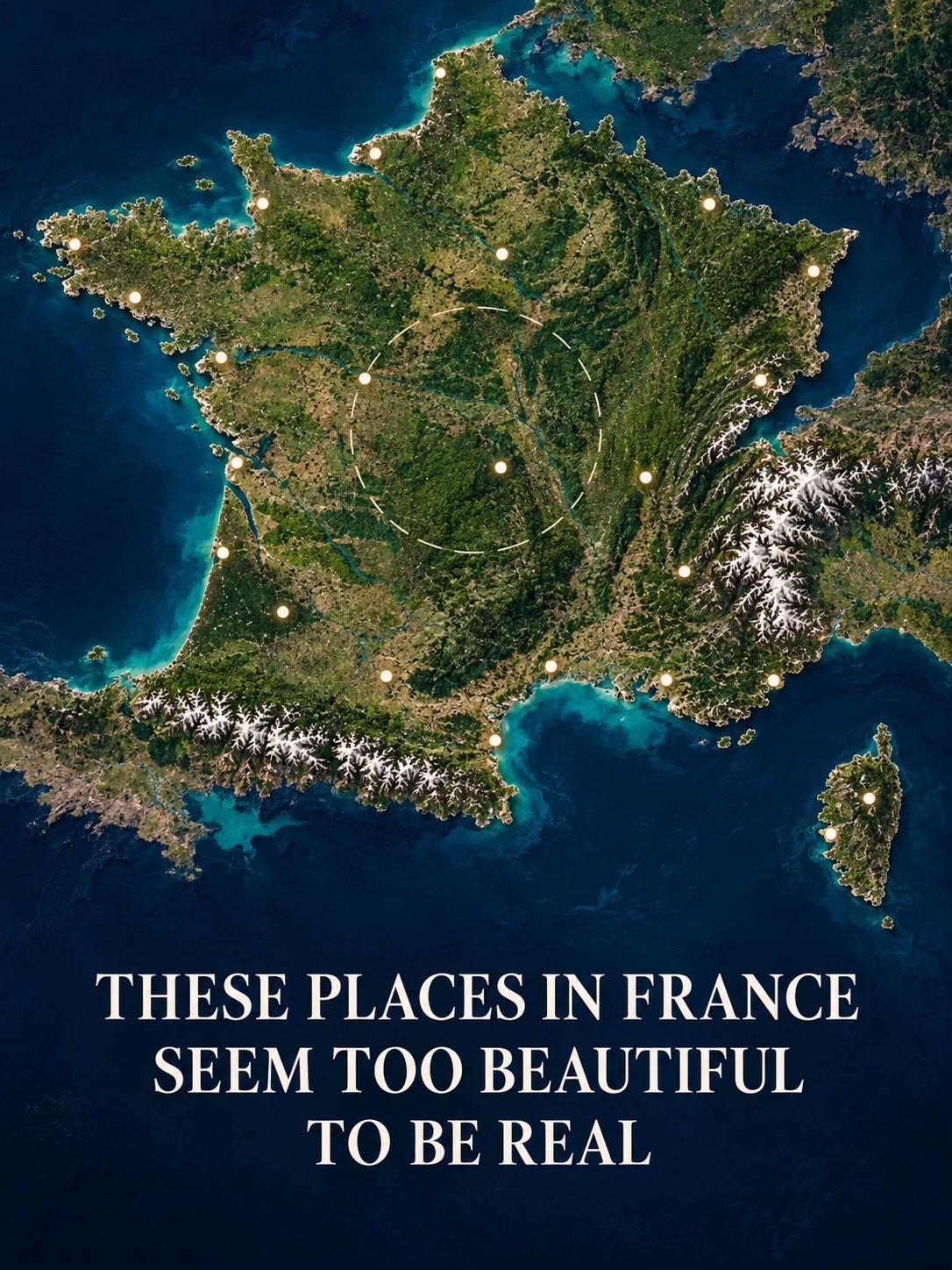 Nine Breathtaking Natural Wonders And Villages Across France