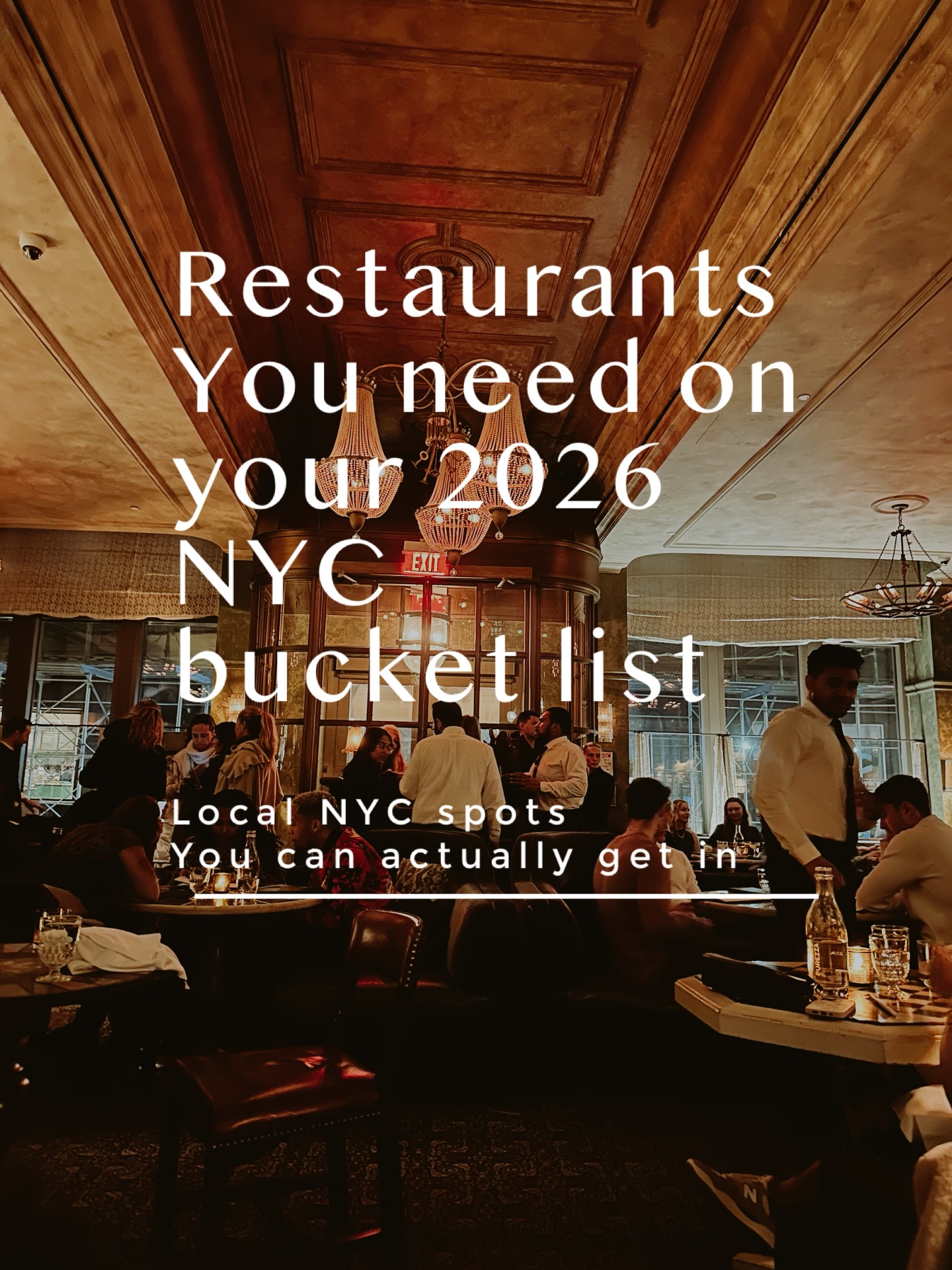 Top 10 New York City Restaurants and Bars for 2026