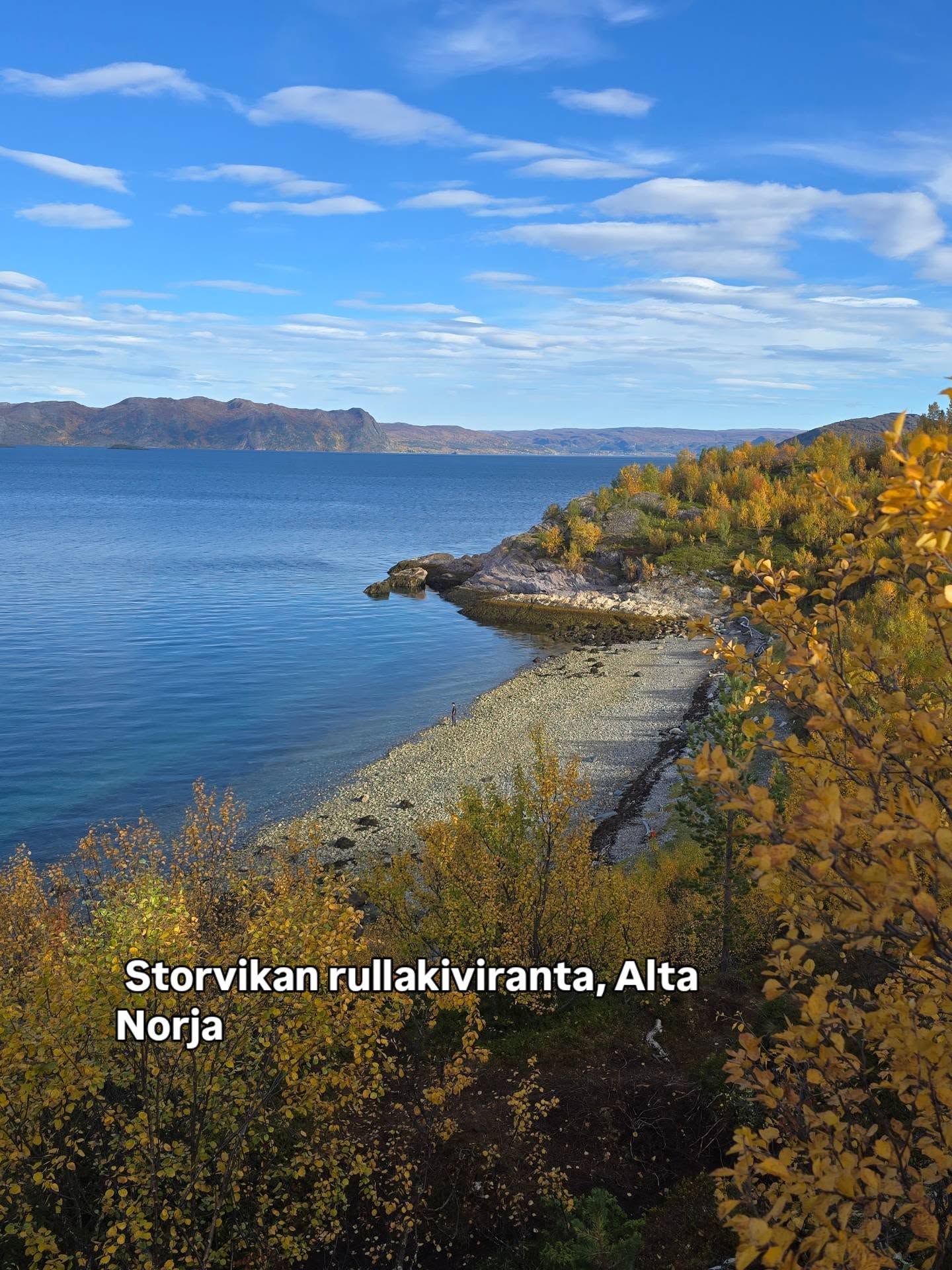 Storvika's Scenic Pebble Beach In Norway