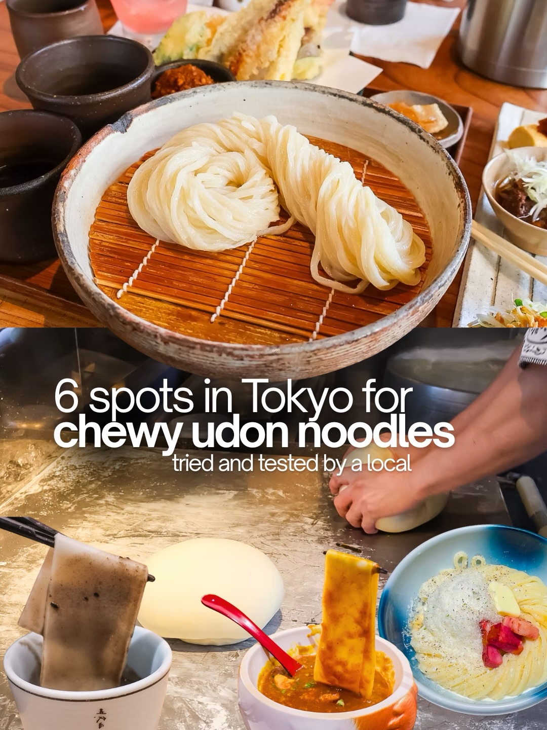 Tokyo's Top 6 Udon Noodle Restaurants