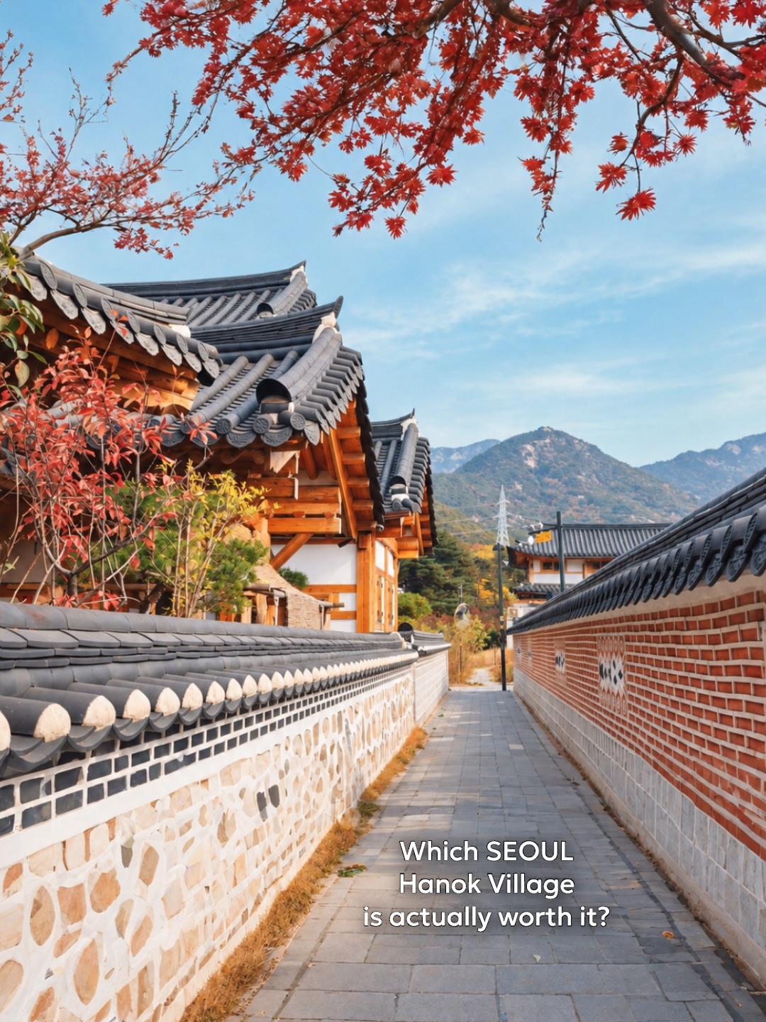 Bukchon and Eunpyeong Hanok Villages' Contrasts