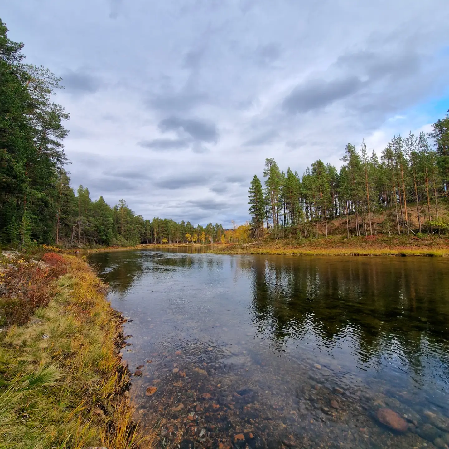 Hiking and Cabins Along the Suomujoki River