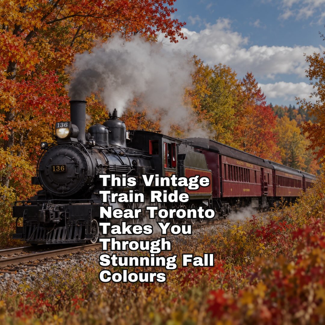 Fall Train Rides Through Ontario's Scenic Countryside
