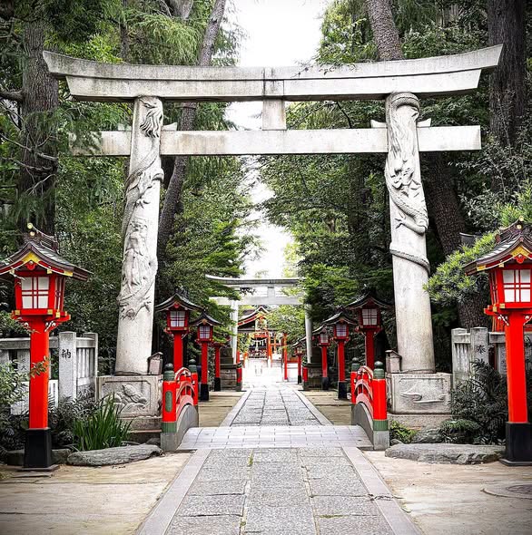 Mabashi Inari Shrine: Dragon Torii Gate Wonder