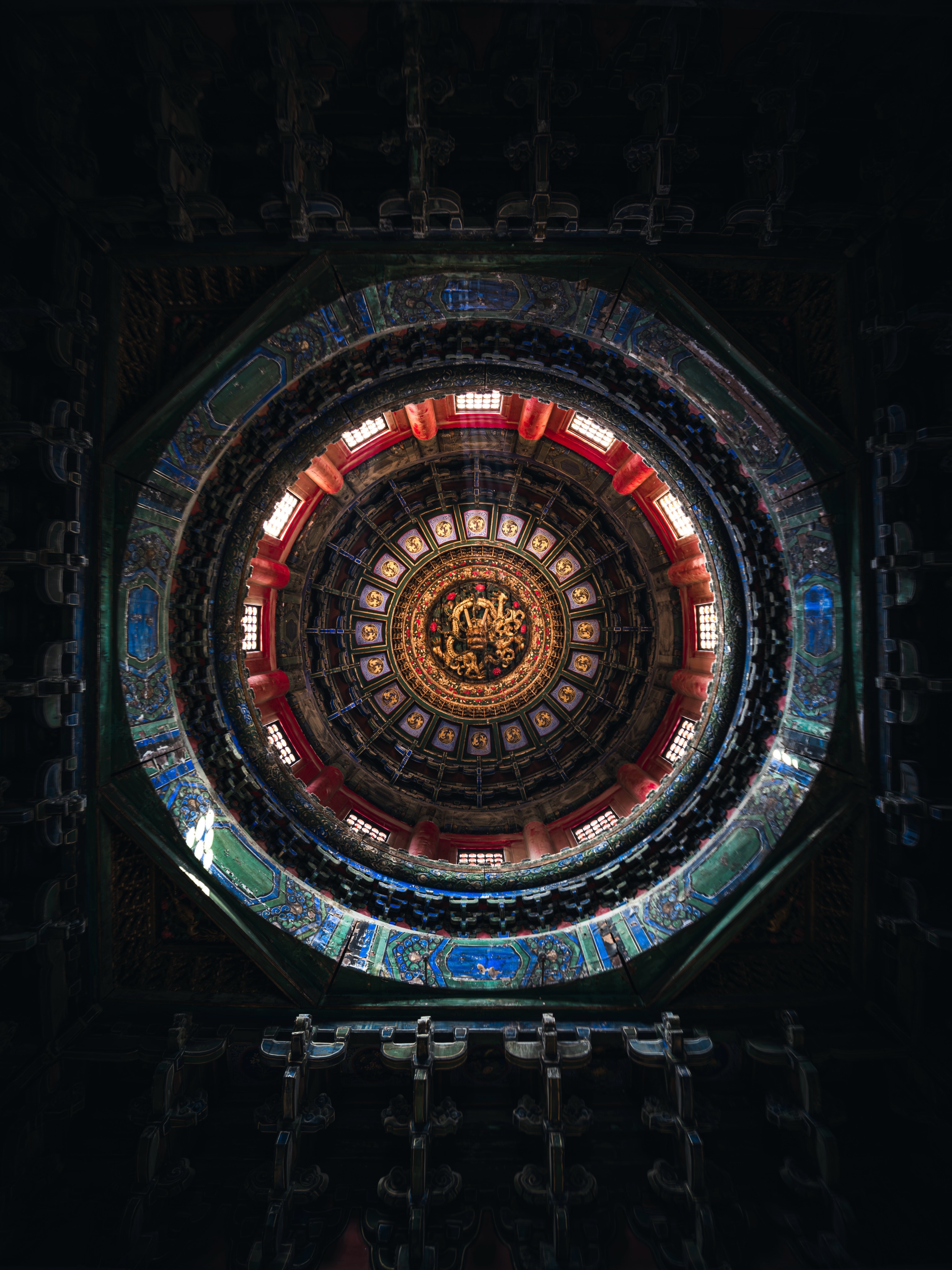 Forbidden City's Hidden Ceiling Details