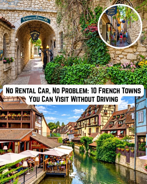 French Towns With Excellent Public Transport