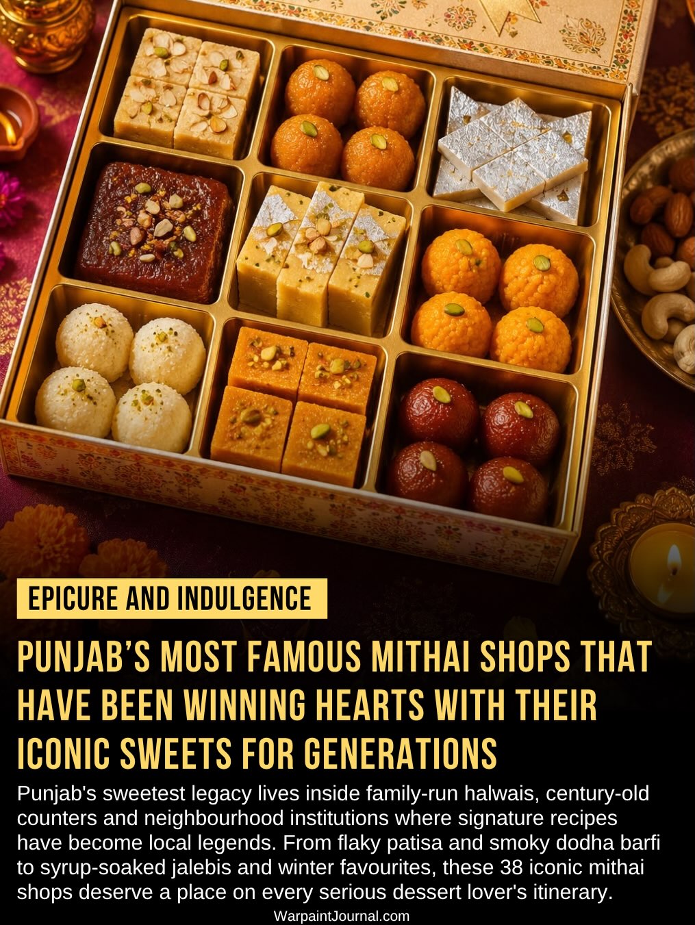 Punjab's Iconic Sweet Shops And Their Signature Mithai