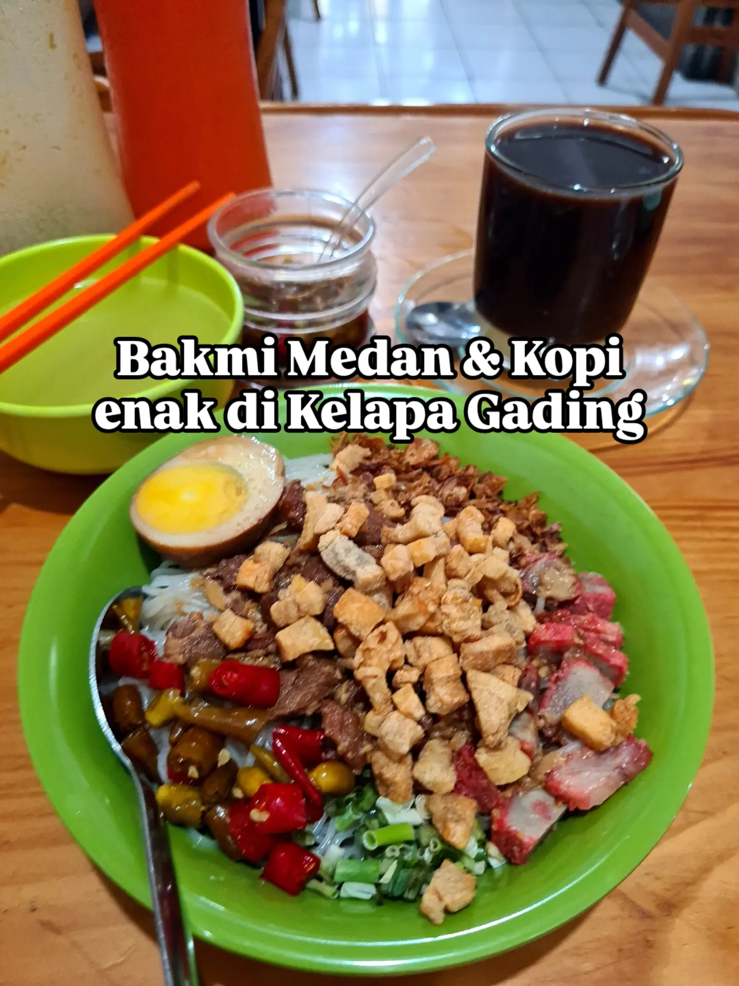 Delicious Noodles and Coffee in Kelapa Gading