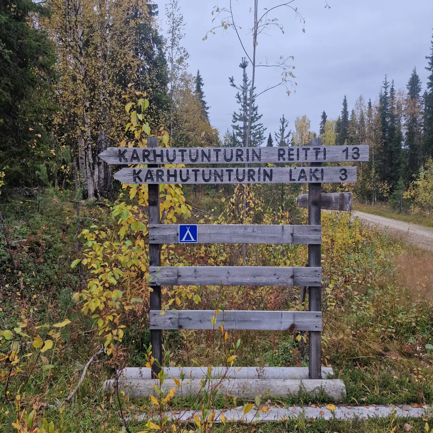 Arctic Autumn Hikes In Salla Wilderness Park