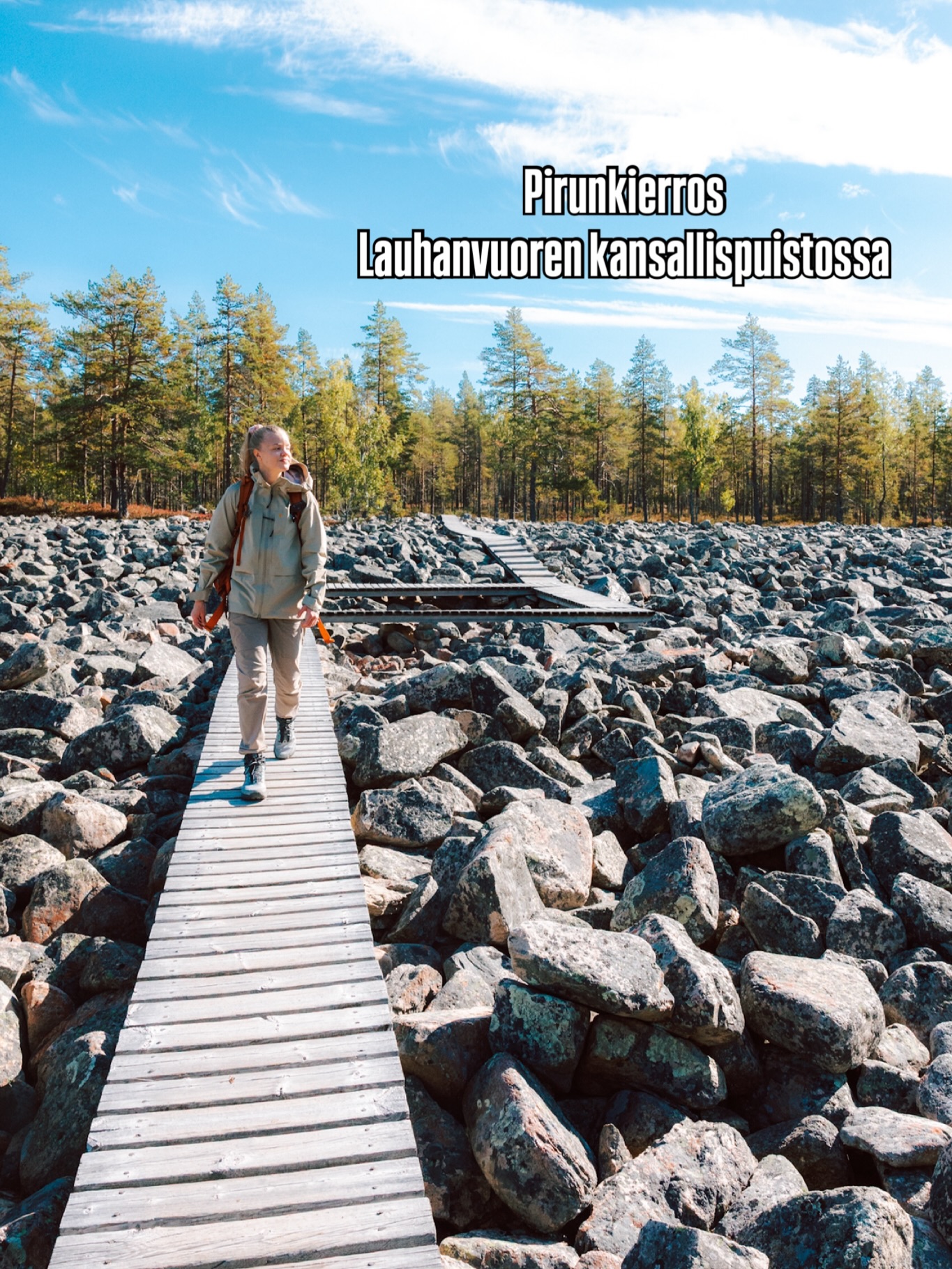Pirunkierros Trail's Autumn Scenery in Lauhanvuori