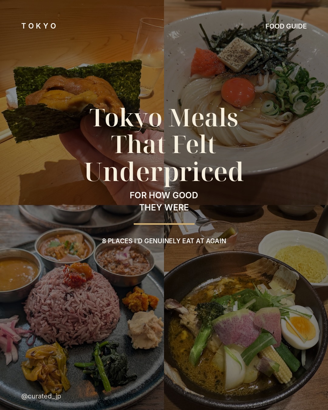 Tokyo's Best Value Restaurants: Udon, Sushi & More