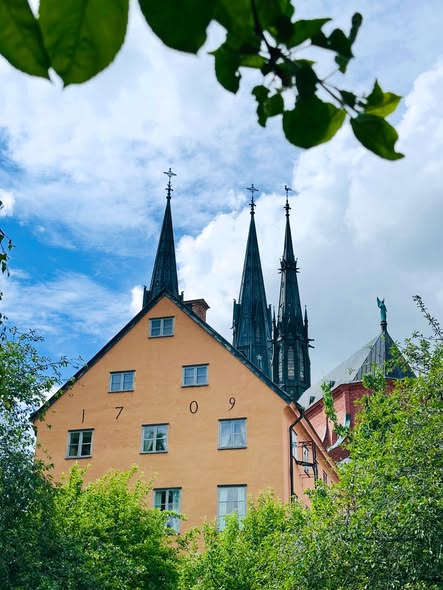Uppsala's Hidden Courtyard Garden