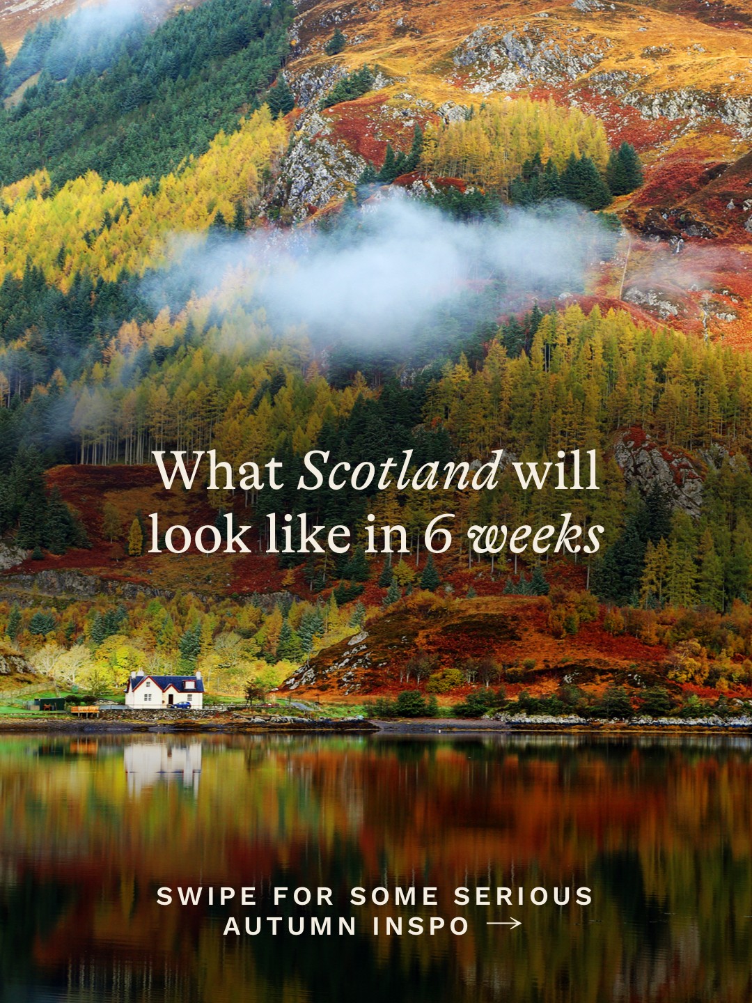 Scottish Castles And Viaducts In Autumn