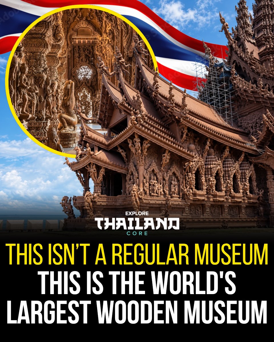 Sanctuary of Truth: A Wooden Masterpiece by the Sea