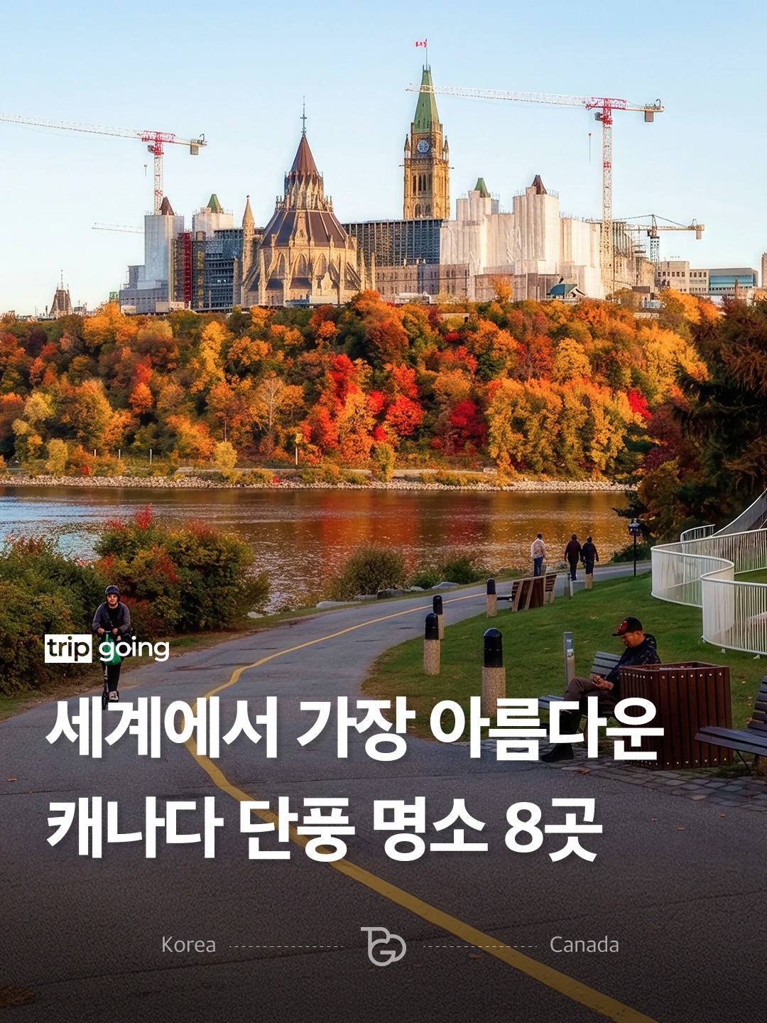 Canadian Parks and Cities Display Vibrant Fall Foliage