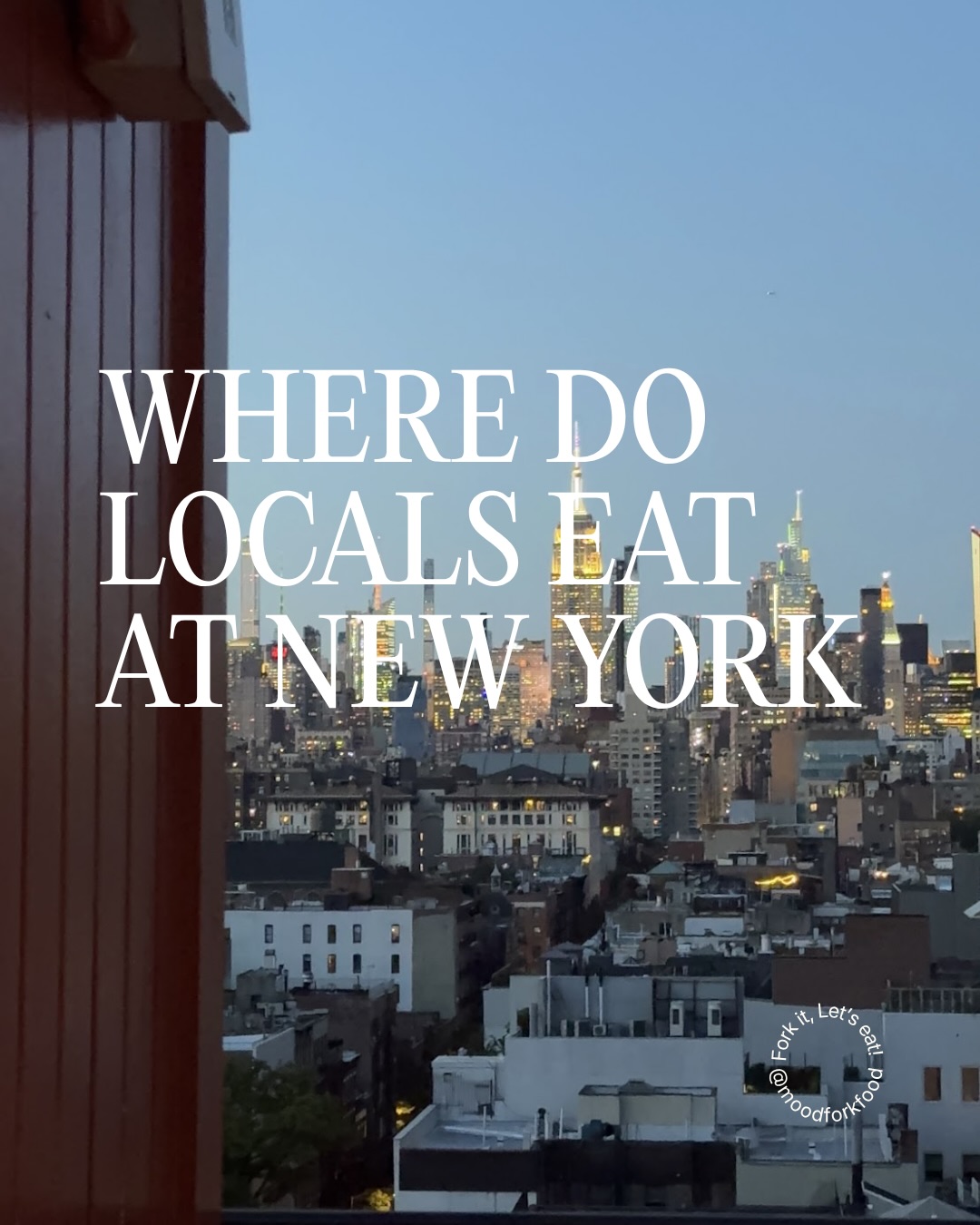 New York's Best Spots For Dining And Drinks