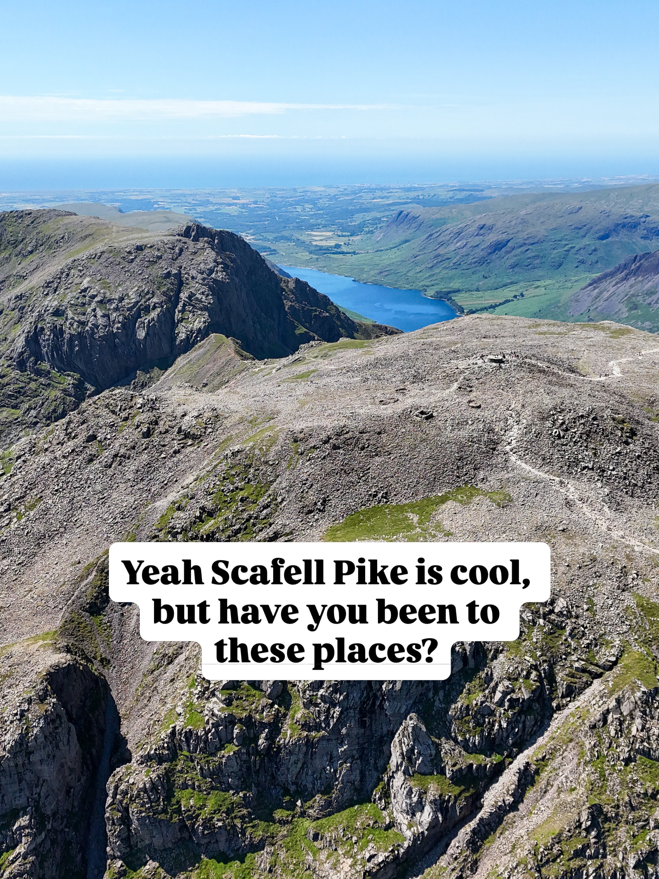 Lake District Hikes And Tarns Beyond Scafell Pike