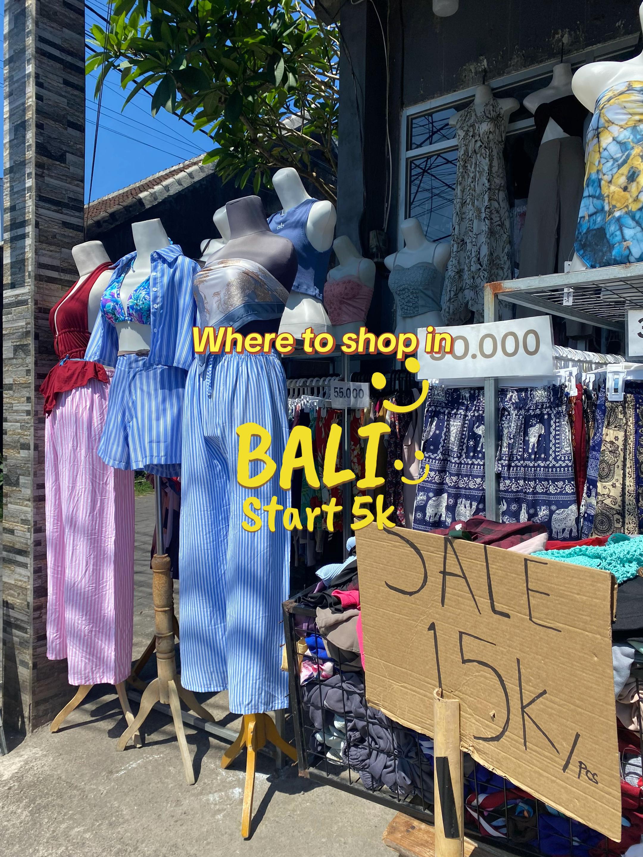 Bali Clothing Store Offers Affordable Finds