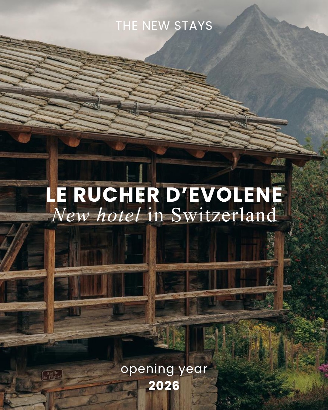 Alpine Hideaways In Swiss Historic Village