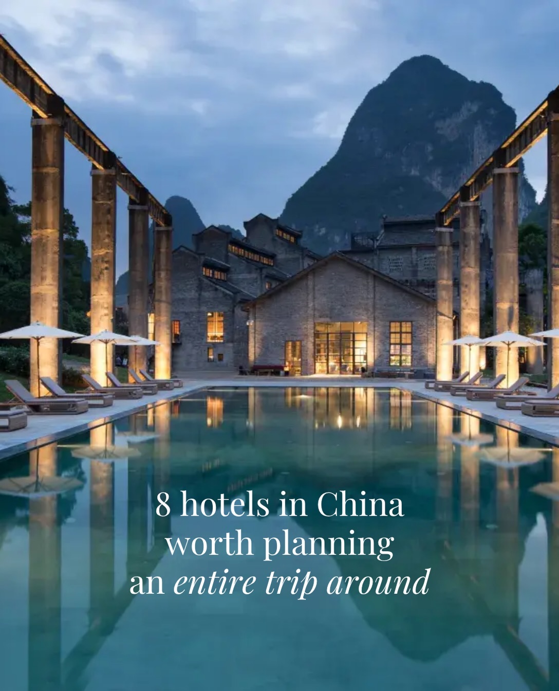 Eight Luxury Chinese Stays Offer Unique Regional Experiences