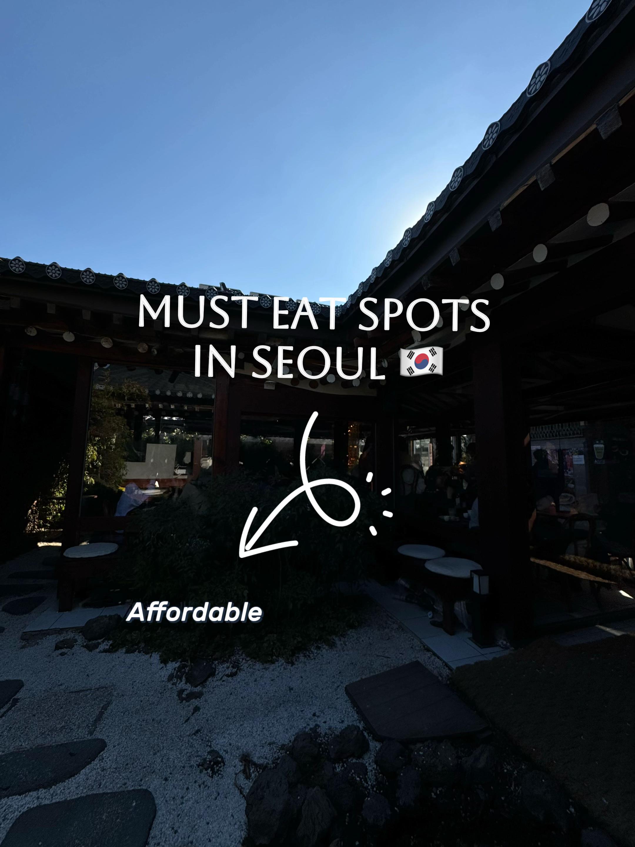 Affordable Must-Try Korean Eateries In Seoul